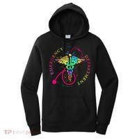 Emergency Department Tie Dye Ed Er Nurse Nursing Women's Hoodie thumb 0
