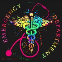 Emergency Department Tie Dye Ed Er Nurse Nursing Women's Hoodie thumb 2