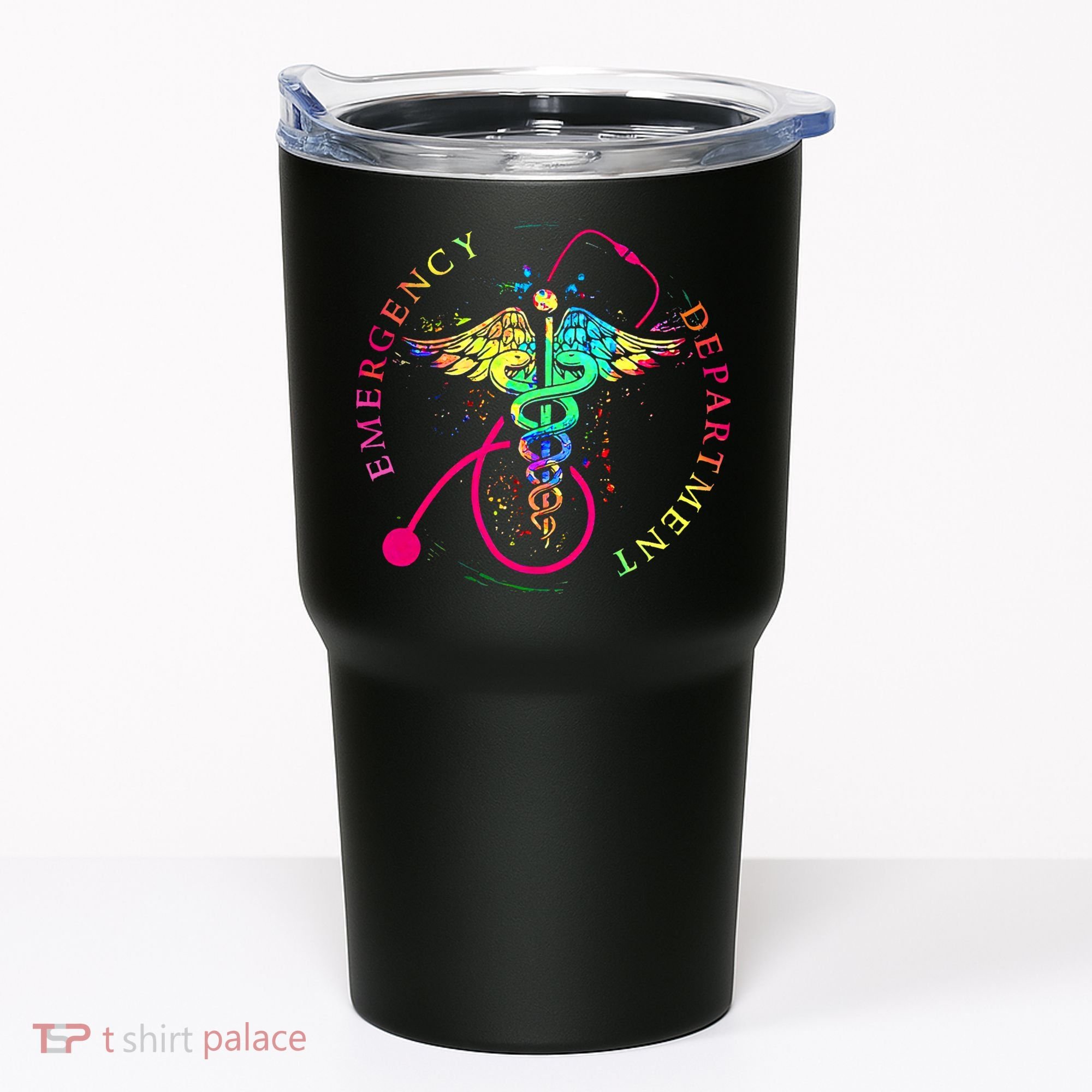 Emergency Department Tie Dye Ed Er Nurse Nursing Tumbler