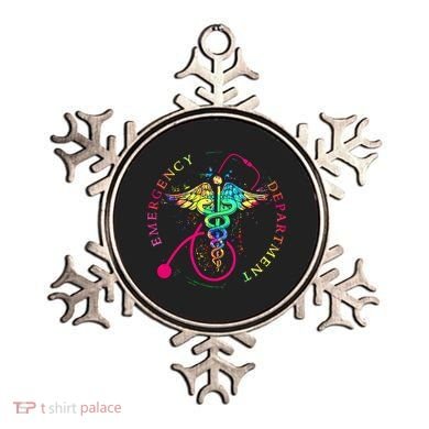 Emergency Department Tie Dye Ed Er Nurse Nursing Ornament