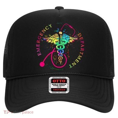Emergency Department Tie Dye Ed Er Nurse Nursing Hat