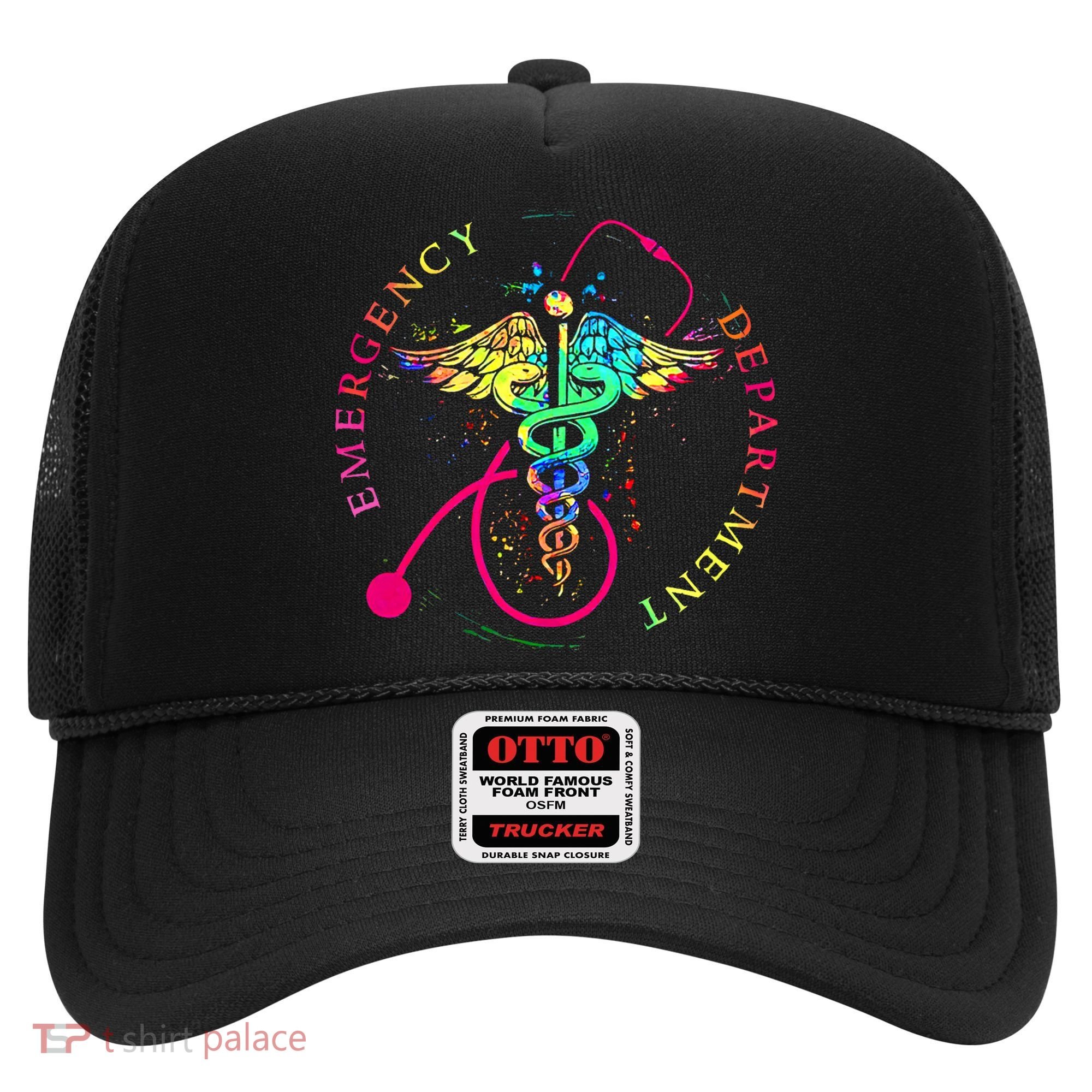 Emergency Department Tie Dye Ed Er Nurse Nursing Hat