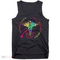 Emergency Department Tie Dye Ed Er Nurse Nursing Tank Top thumb 0