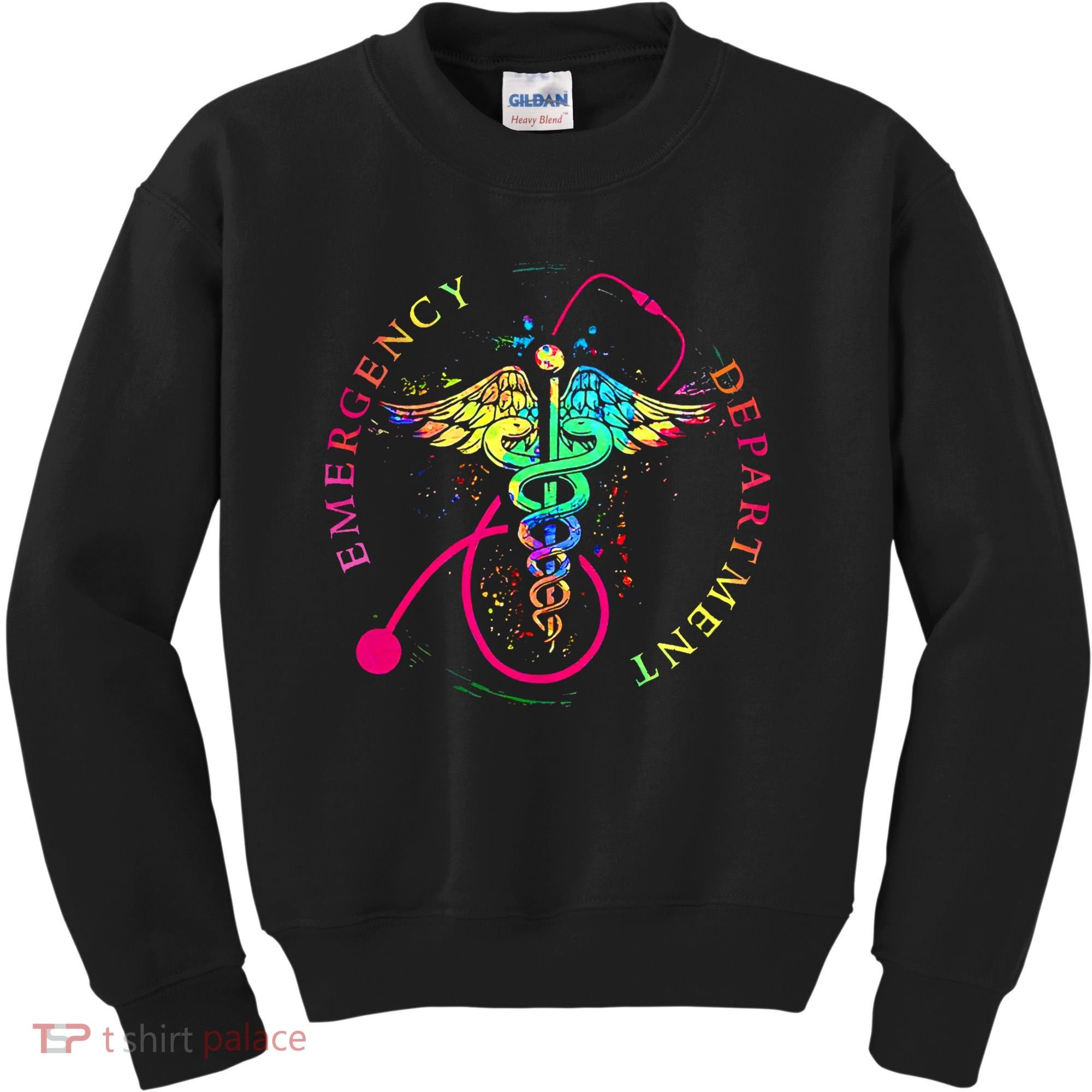 Emergency Department Tie Dye Ed Er Nurse Nursing Kids Sweatshirt