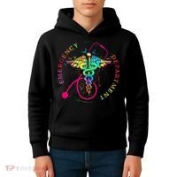 Emergency Department Tie Dye Ed Er Nurse Nursing Kids Hoodie thumb 4