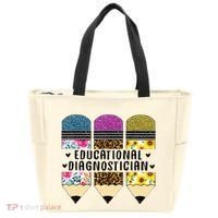 Educational Diagnostician Teacher First Day Appreciation Tote Bag thumb 0