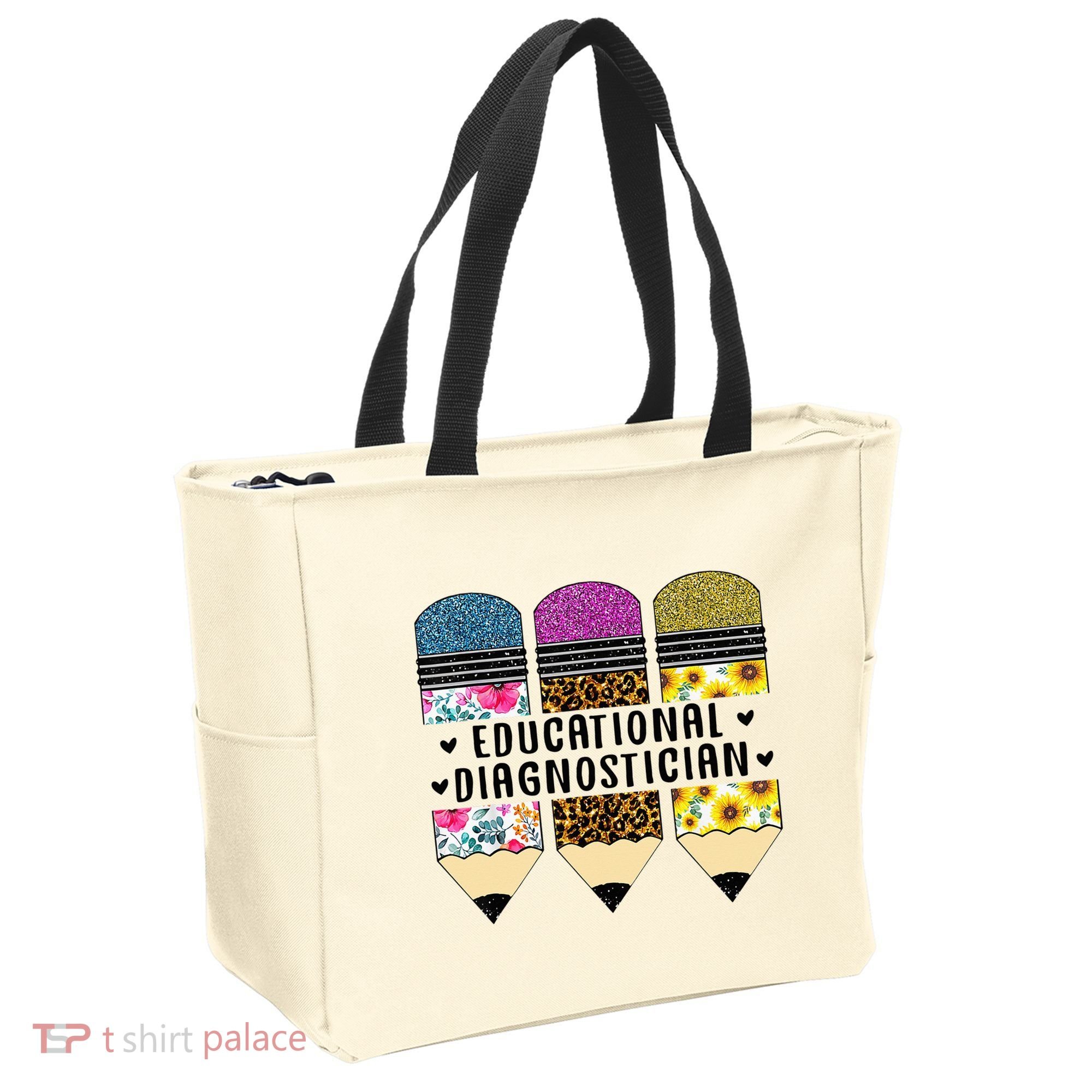 Educational Diagnostician Teacher First Day Appreciation Tote Bag