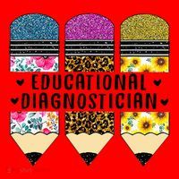 Educational Diagnostician Teacher First Day Appreciation Santa Hat thumb 1