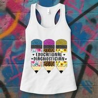 Educational Diagnostician Teacher First Day Appreciation Women's Tank Top thumb 3