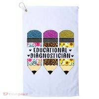 Educational Diagnostician Teacher First Day Appreciation Golf Towel thumb 0