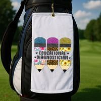 Educational Diagnostician Teacher First Day Appreciation Golf Towel thumb 2