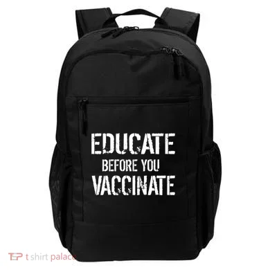 Educate Before You Vaccinate Backpack