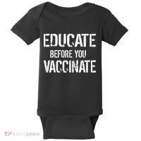 Educate Before You Vaccinate  Baby Bodysuit thumb 0