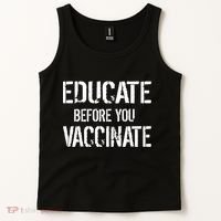 Educate Before You Vaccinate  Tank Top thumb 2