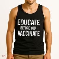 Educate Before You Vaccinate  Tank Top thumb 3