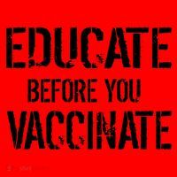 Educate Before You Vaccinate  Santa Hat thumb 1