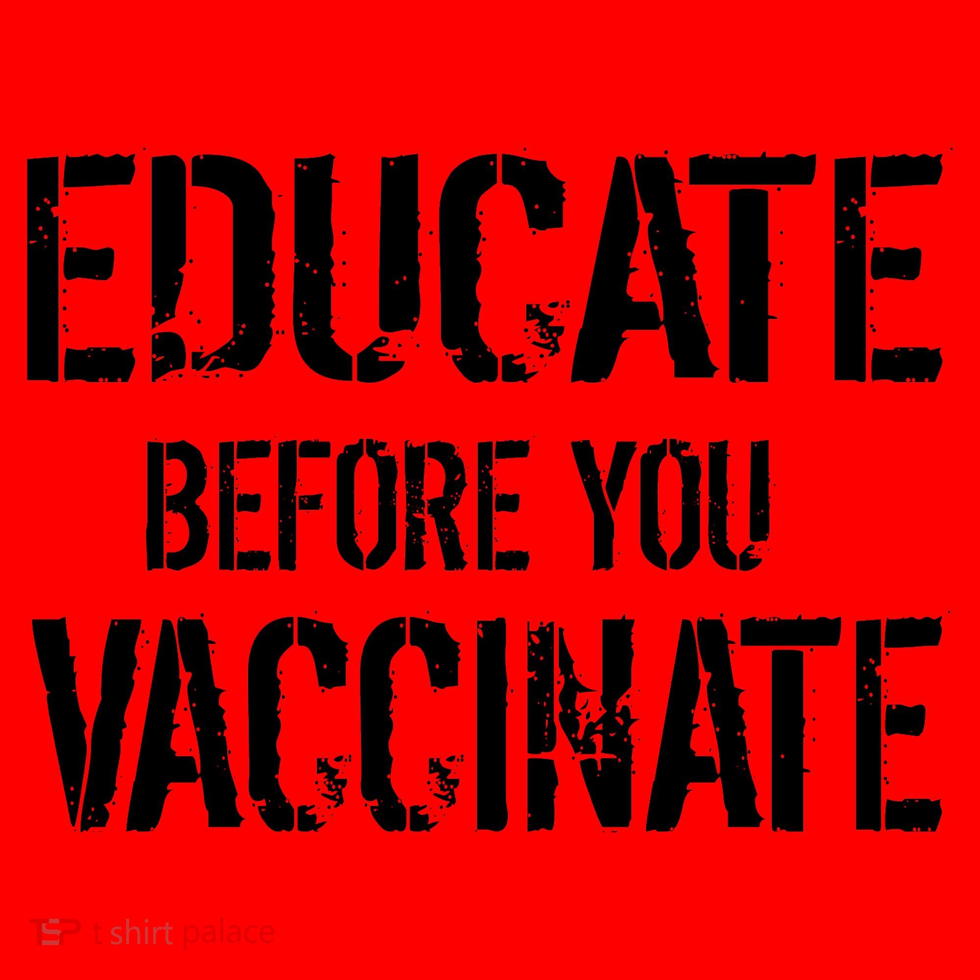 Educate Before You Vaccinate  Santa Hat