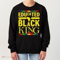 Educated Black King Women's Sweatshirt thumb 0