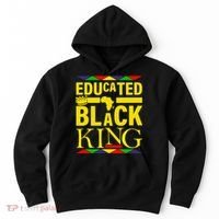 Educated Black King Hoodie thumb 0