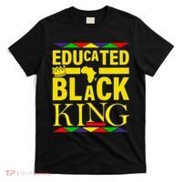 Educated Black King T-Shirt thumb 0