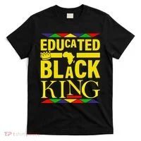 Educated Black King T-Shirt thumb 0