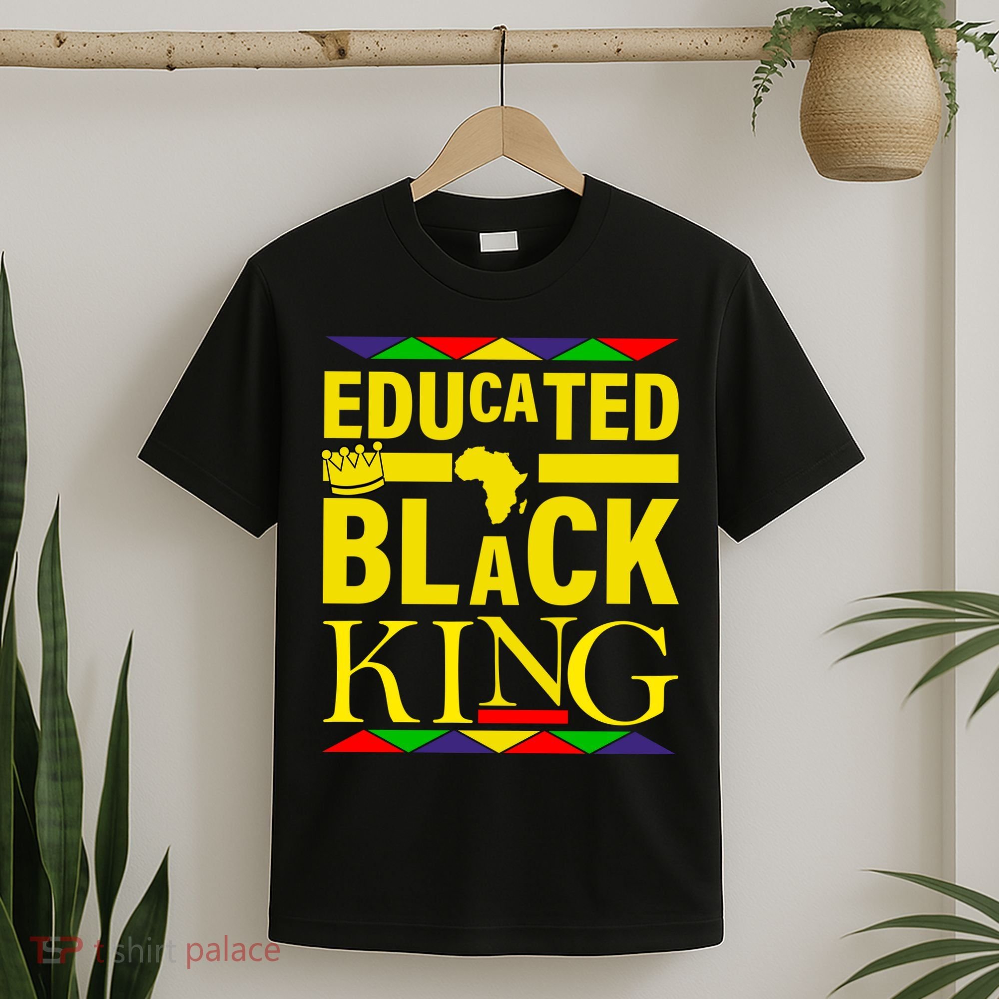 Educated Black King T-Shirt