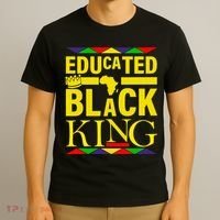 Educated Black King T-Shirt thumb 3