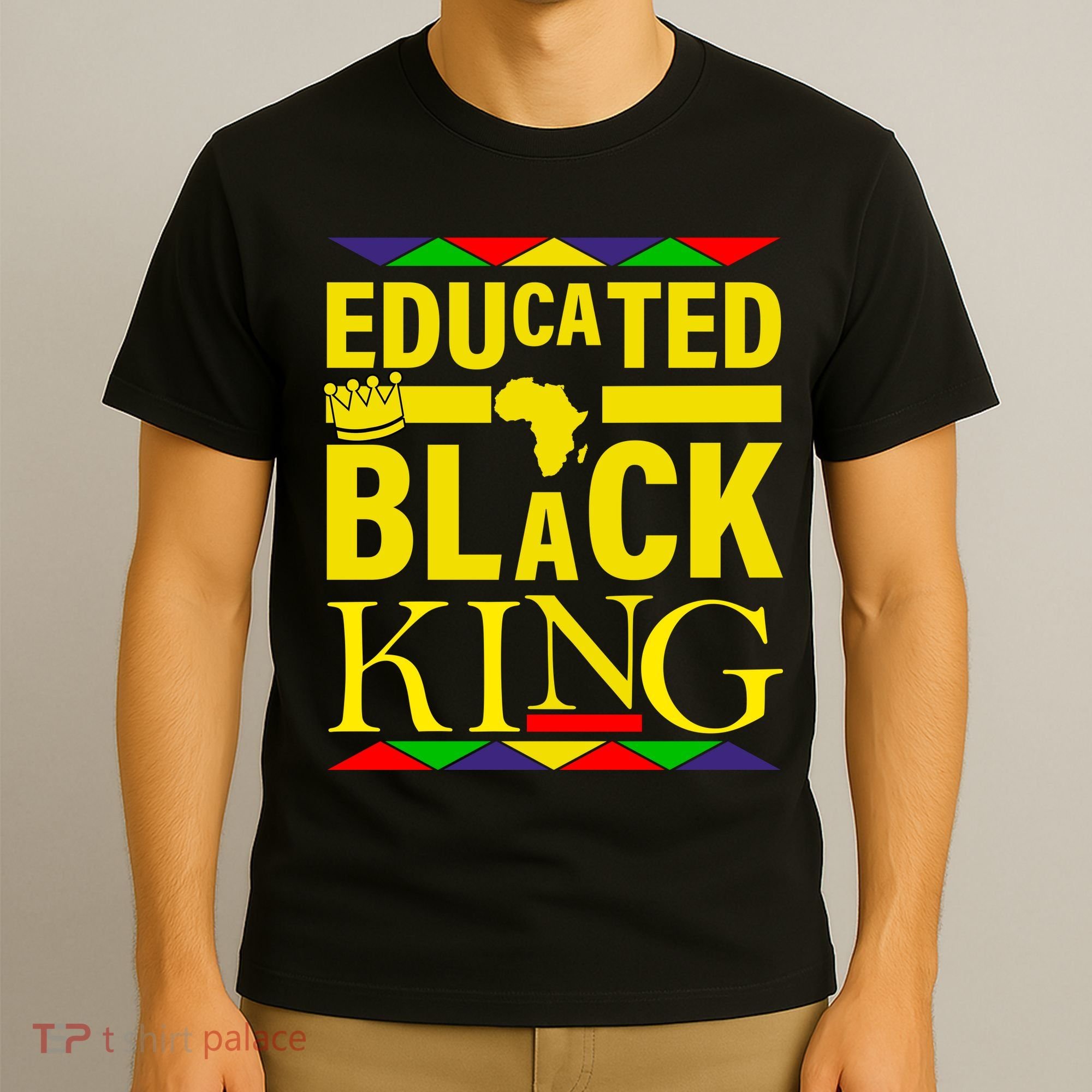 Educated Black King T-Shirt