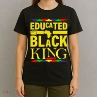 Educated Black King T-Shirt thumb 4