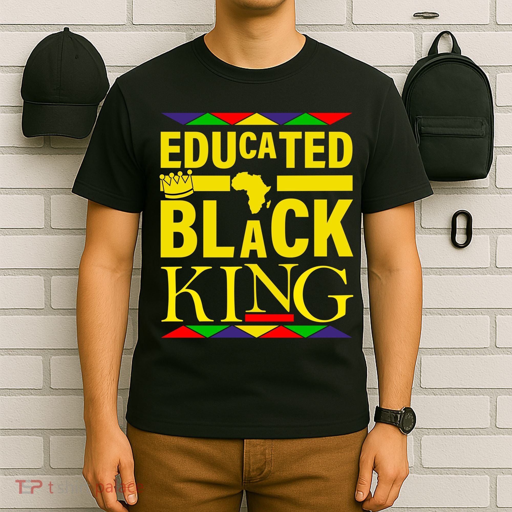 Educated Black King T-Shirt