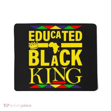 Educated Black King Mousepad
