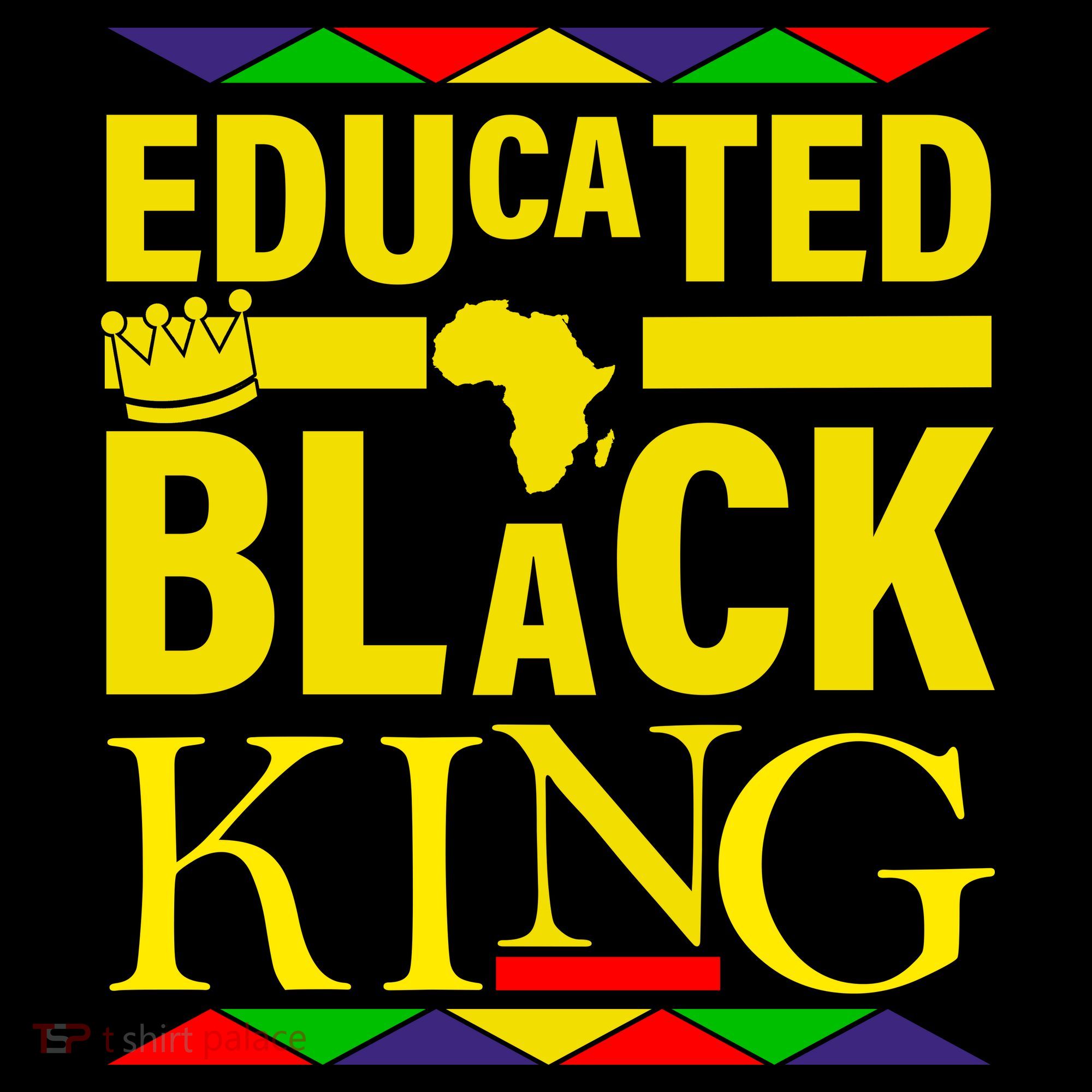 Educated Black King Mousepad