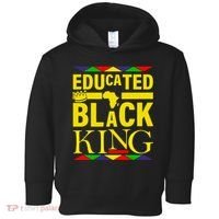Educated Black King Toddler Hoodie thumb 0