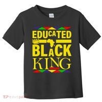 Educated Black King Toddler T-Shirt thumb 0