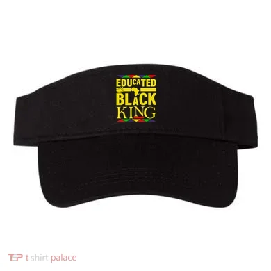 Educated Black King Visor