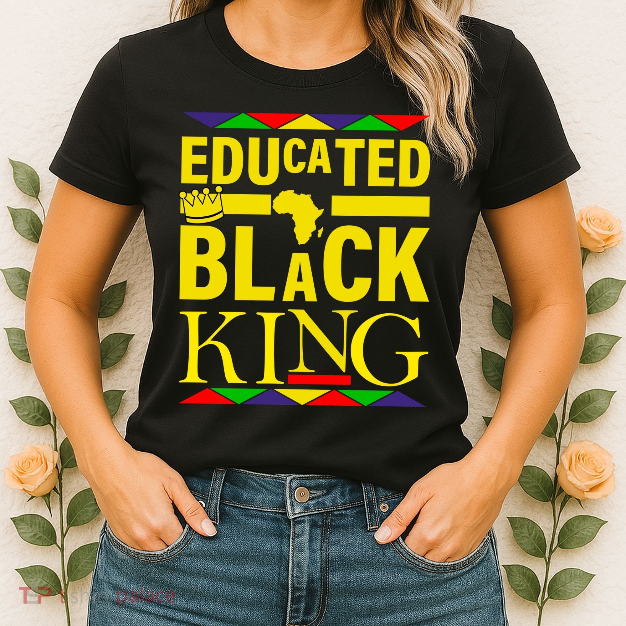 Educated Black King Women's T-Shirt
