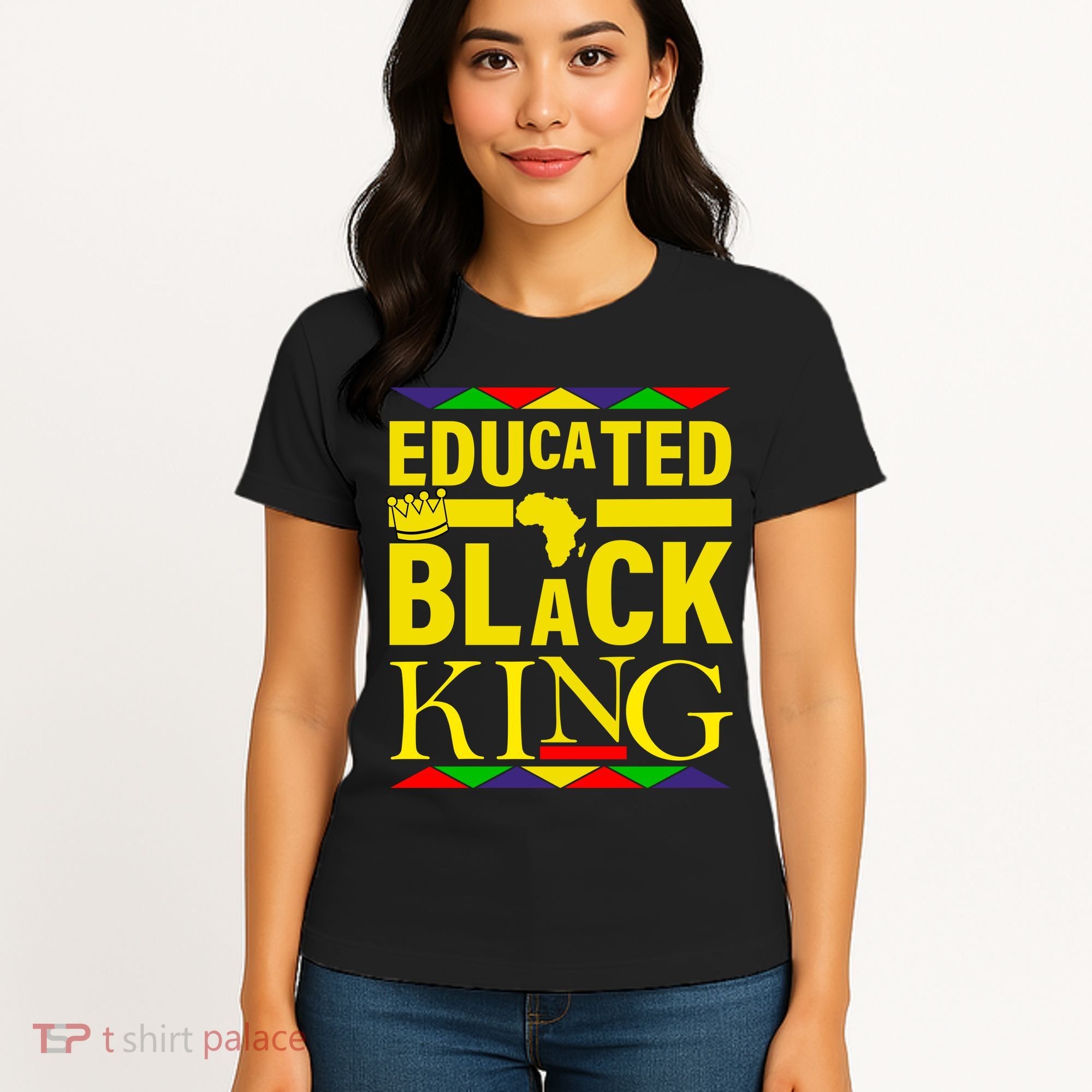 Educated Black King Women's T-Shirt