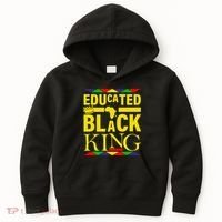 Educated Black King Kids Hoodie thumb 0
