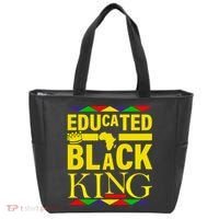Educated Black King Tote Bag thumb 0