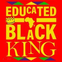 Educated Black King Santa Hat thumb 1