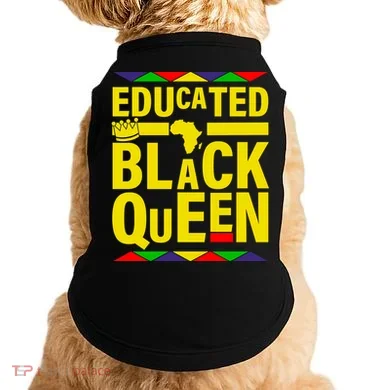 Educated Black Queen Doggie Tank