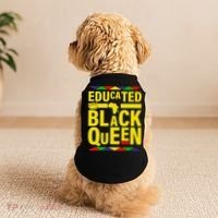 Educated Black Queen Doggie Tank thumb 2