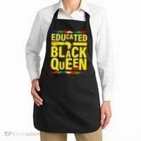 Educated Black Queen Apron thumb 2