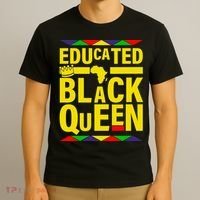 Educated Black Queen T-Shirt thumb 3