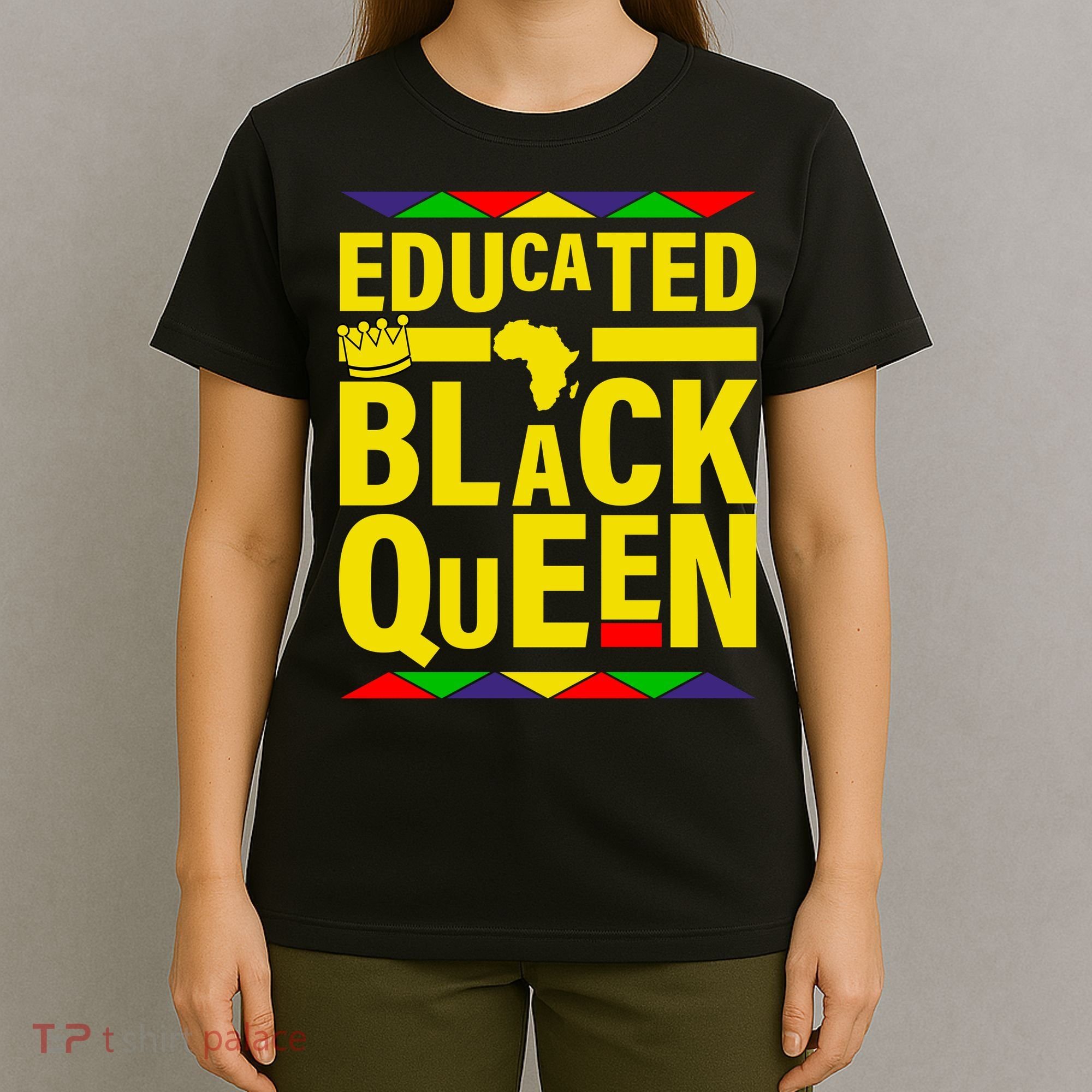 Educated Black Queen T-Shirt