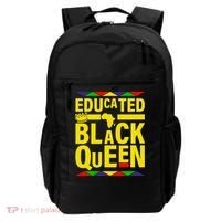 Educated Black Queen Backpack thumb 0