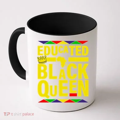 Educated Black Queen Coffee Mug