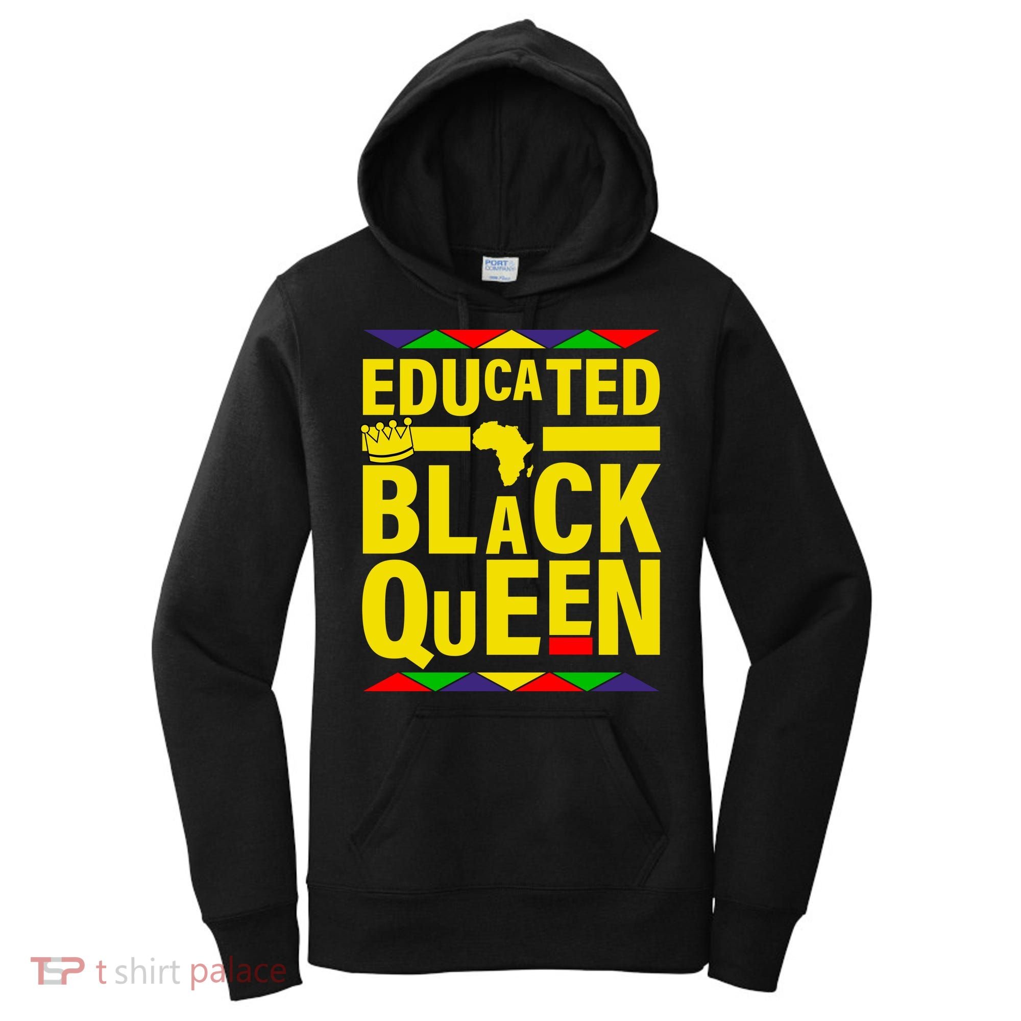 Educated Black Queen Women's Hoodie