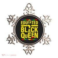 Educated Black Queen Ornament thumb 0