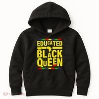 Educated Black Queen Kids Hoodie thumb 0